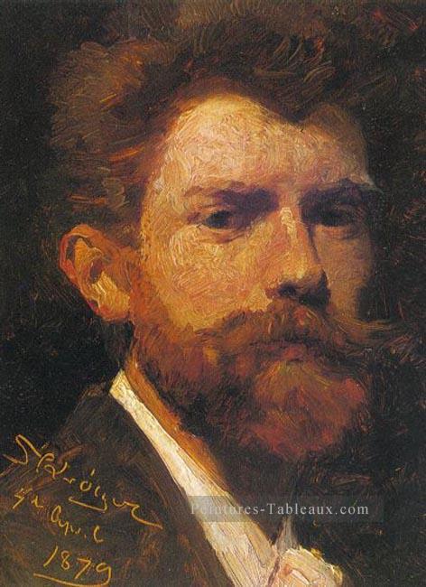 Autorretrato 1879 Peder Severin Kroyer Peintures à l'huile